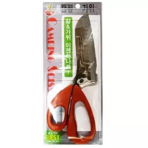 ( )삼덕 캠핑 가위 1P 칼 커팅 컷팅 주방 가정용 요리