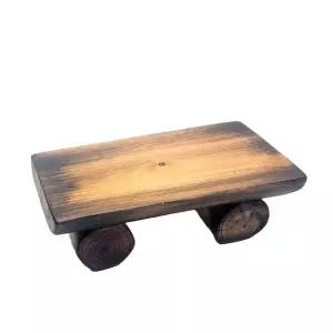 고재 원목 화분 받침대 우드스텐드 정사각 29x15x9cm