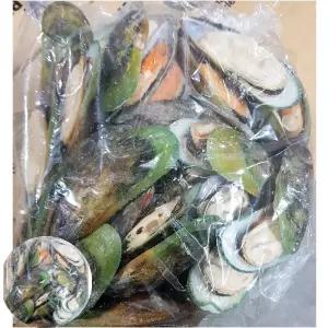 반건조오징어 업소용 식자재 재료 냉동홍합 하프쉘 자숙 냉동 800g