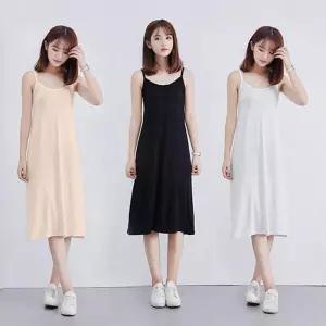 [로즈엘리]3컬러 기본기장 끈나시 홈웨어 원피스 2장 2026