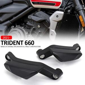 Trident660 660  용 적합 바이크 오토바이 프레임 슬라이더 페어링 가드 충돌 방지 장치 Bobb Faing Protec