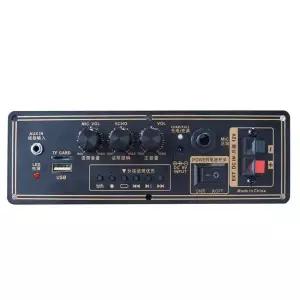 A92Z 차량용 오디오 호환 블루투스 5.3 앰프 보드 12V 전원 공급 휴대용 사운드 시스템 AUX TF 카드 U 디스