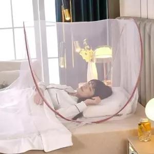 (색상 단일옵션)원터치 캠핑 모기장 접이식 돔형 캐노피 야외