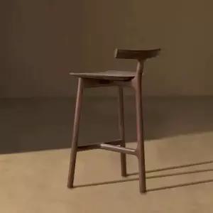 홈바 높은 원목바의자 식탁의자 북유럽 키높이 접이식