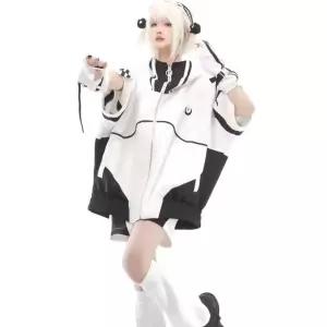 여성 양산형 지뢰계 셋업 패션 에스티 일본 멜빵 멘헤라