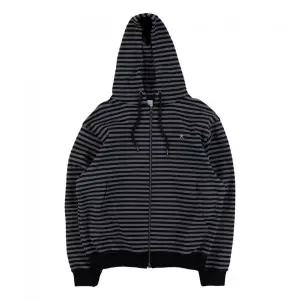 THE COLDEST MOMENT TCM stripe hooded zip-up (charcoal/블랙) 1007347