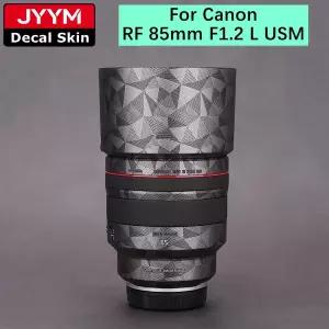 캐논 RF 85mm F1.2 L USM RF85 RF85mm용 85 1.2 데칼 스킨 비닐 랩 필름 렌즈 바디 보호 스티커 코트 커버