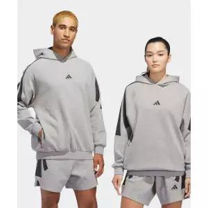 아디다스 ADIDAS 바스켓볼 스페이서 후디 - 그레이 JD7466