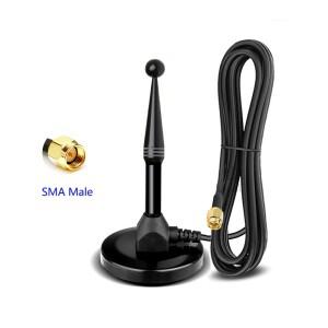 5G 4G 3G GSM GPRS 풀 밴드 35dBi 라우터 모뎀 신호 부스터 구리 막대 용 고 이득 순수 빨판 안테나