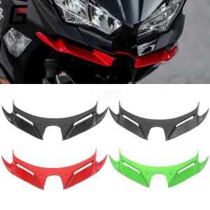 Ninja 400 Motocycle 프론트 윙 페어링 Winglets 입 쉘 커버 보호 가드 KAWASAKI NINJA400 -