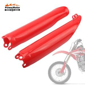 바이크 오토바이 플라스틱 포크 가드 프론트 튜브 프레임 커버  호환 CRF 125 250R 450 X RX CRF250