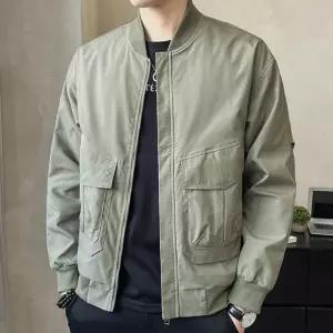 베이직 데일리 점퍼 디자인 남성 캐주얼 블루종 니트베스트 캐주얼 봄 남성