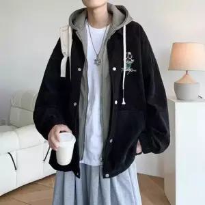남성 빅사이즈 후드 야구복 점퍼 항공 봄가을 DUCHI3
