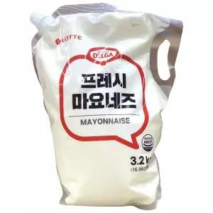 델가 프레시 마요네즈 스파우트팩 대용량 업소용 3.2kg 3개 | 무료배송 빠른출고 145657