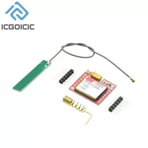 SIM800L GPRS GSM 모듈 카드 코어 쿼드 밴드 TTL 직렬 포트 안테나 스마트 폰용 PCB 무선 WIFI 보드