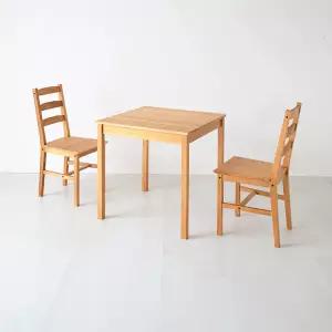 HORBO 2인원목식탁세트 소나무 당일발송