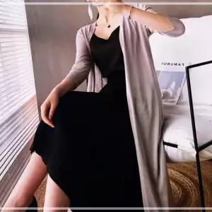 가을원피스 니트 봄 롱 얇은 꽈베기 루즈핏 자켓 SWC2B050