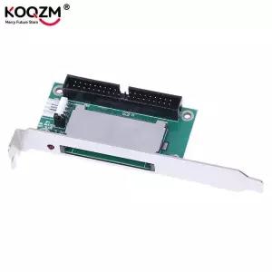 40 핀 CF To IDE 컴팩트 플래시 카드 어댑터 부팅 가능 컴퓨터 액세서리 노트북 PCI 브래킷 후면 패널용