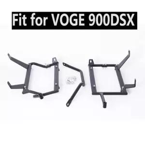 VOGE 900DSX 배기 파이프 노출 디자인 내구성 장착 브래킷 용 스테인레스 스틸 및 탄소강 오토바이 사이드