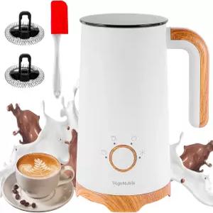 밀크 프로더 전기 및 스티머 400W 자동 온냉 폼 메이커 워머 4 in 1 라떼 카푸치노 마키아토 핫 초콜릿