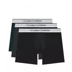 CODES COMBINE INNERWEAR [액티브에어] 모노톤 롱드로즈 3PACK 107785