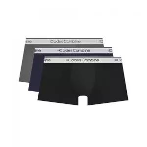 CODES COMBINE INNERWEAR 화이트밴딩 톤온톤로고 퓨징 드로즈 3PACK 107897