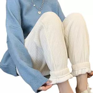 데일리 여자 밴딩 츄리닝 골지 트레이닝복 기모 바지 운동바지