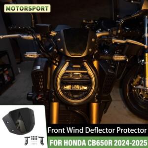 혼다 CB650R CB 650 R 2024 앞 유리 디플렉터 프로텍터 바이저 스크린 브래킷 오토바이 윈드