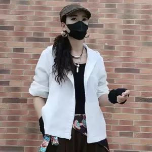 손오반 여자 가을 캐주얼 데일리룩 간절기 가디건 후드 집업 상의 KUK3
