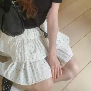 여성 사랑스러운 스타일 플레어 미니 스커트_25298843_588872