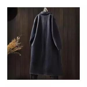 EAMT 여자 정장 자켓 코튼 울 코트 가을 칼라 롱 모직 EUNG3