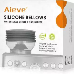 브레빌 바리스타 익스프레스용 AIVE 실리콘 벨로우즈 호환 에스프레소 머신용 일회용 호퍼 그레이
