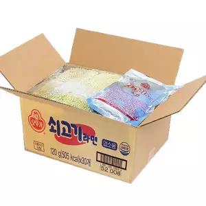 쇠고기라면 120g x30개 벌크 사리 업소용 덕용 146294