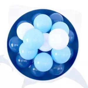 (다올)볼풀공 85mm 오션블루 약 80개 유아 아기 놀이 선물