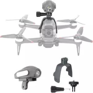 DJI FPV 드론 야간 항법 비행 조명 램프 헤드라이트 장착 상단 캐리 익스텐션 브래킷 어댑터 클램프 홀더