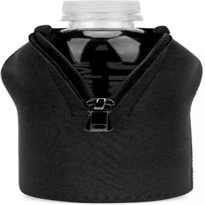 스마트워터 16.9/20Fl Oz 에비앙 잠금식 지퍼가 있는 단열 네오프렌 플라스틱 생수 커버와 호환되는