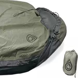 아쿠아퀘스트 파라오 비비 자루 침낭용 방수 외피 미니멀리스트 스텔스 쉘터 올리브 드랩