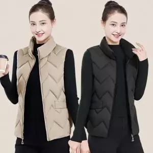 조끼 패딩 퀼팅 경량 누빔 여자 작업 다운 3329875