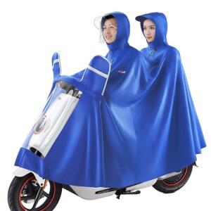전신 폭우 방지 오토바이 전동차 롱 레인코트