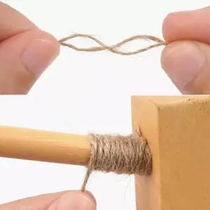 25cm 황마끈 포장 리본 병입구 마끈 액자 포장지끈 선물