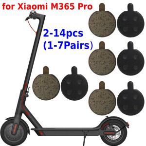 M365 Pro 킥 스쿠터 교체 부품 마찰 플레이트 용 2 쌍 전기  브레이크 패드