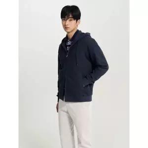 매장정품 BEANPOLE 빈폴 26SS 미니와플 투웨이 집업 긴소매 후디 - 네이비(BC6141C52R) 1636198