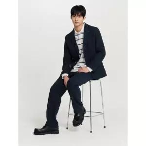 매장정품 BEANPOLE 빈폴 26SS 프리미엄 저지 솔리드 재킷 - 네이비(BC6111C12R) 1636194
