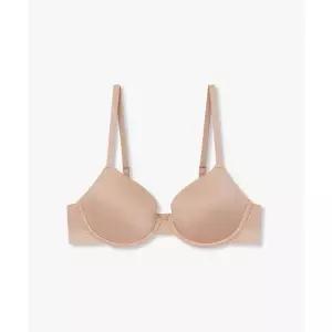 매장정품 EMPORIO ARMANI UNDERWEAR 엠포리오 아르마니 언더웨어 여성 샤이닝 로고 밴딩 컨투어 브라_스킨