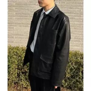 인템포무드 INTEMPOMOOD 코치맨 워크자켓 재킷_블랙