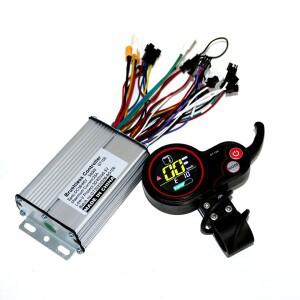 6개의 Mosfet 36V48V52V60V 500W 25A BLDC 전기 Ccooter 컨트롤러 및 GT-100 LCD 디스플레이 스쿠터용 1세