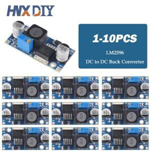 LM2596 DC to 벅 컨버터  전원 공급 장치 스텝 다운 모듈  3.0-40V 1.5-35V  1 개  5 10 개
