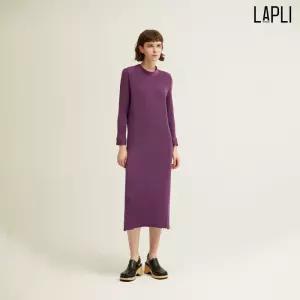 라플리 [최초가 159000원] 반하이넥 슬림 롱 니트 원피스_LPOPS024001