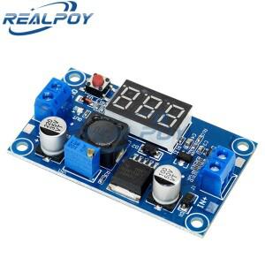 LM2596 DC 스텝 다운 컨버터 전압 조정기  LED 디스플레이 전압계  4.0 ~ 1.3-37V 벅 어댑터  가변 전원 공