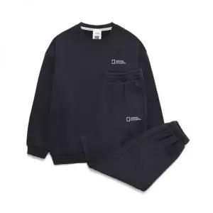 매장정품 NATIONALGEOGRAPHIC 내셔널지오그래픽 NATIONAL GEOGRAPHIC KIDS K244UPB910 맨투맨팬츠 SET (기